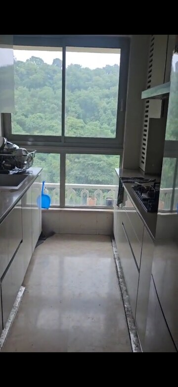 Kitchen in 2 BHK Apartment at Castle Rock, Powai – for Rent