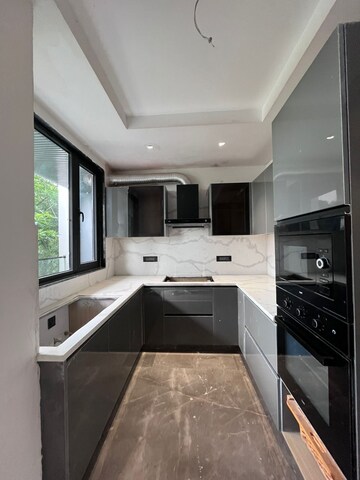 Kitchen in 4 BHK Builder Floor at Dlf Phase I – for Rent