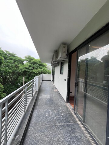Balcony in 4 BHK Builder Floor at Dlf Phase I – for Rent