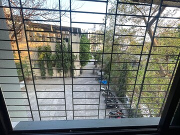 Balcony in 1 BHK Apartment at Pioneer Park, Kolshet Road – for Rent