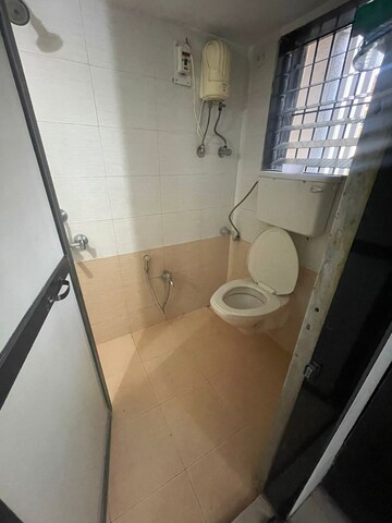 Bathroom in 1 BHK Apartment at Pioneer Park, Kolshet Road – for Rent