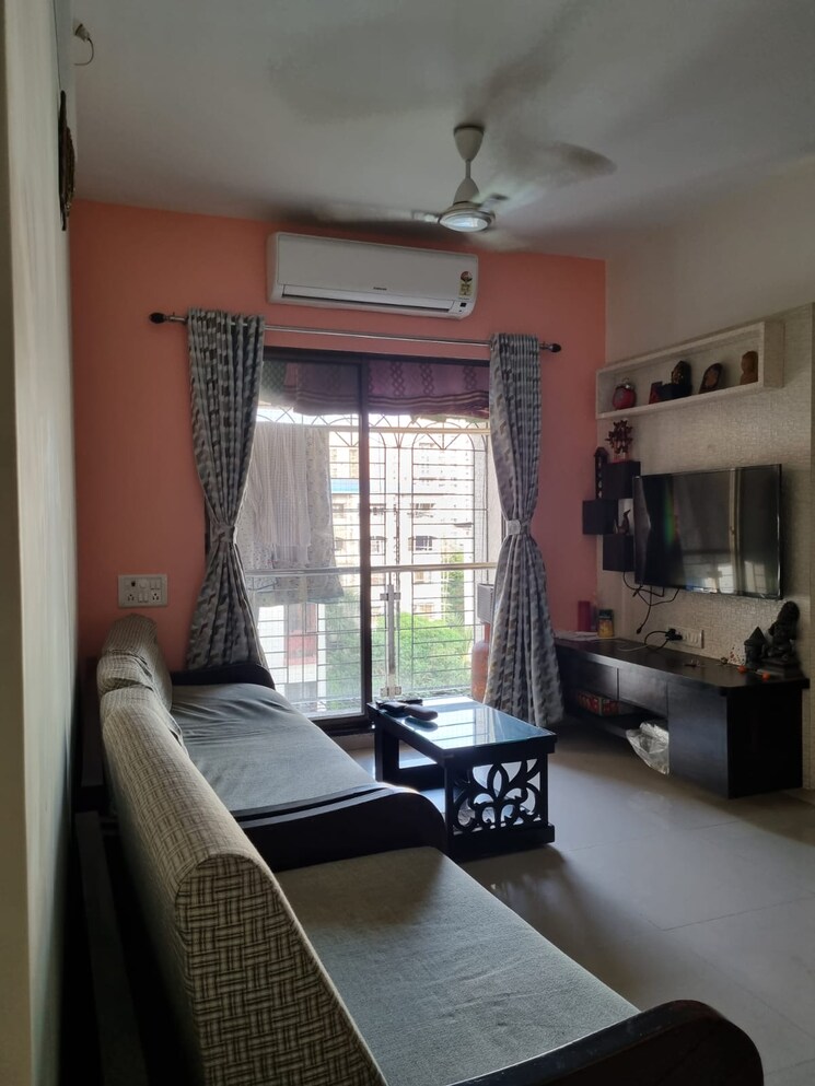Living Room, mhada-chs 1 Bedroom 442 Sq.Ft. Apartment In Vasant Vihar Thane 8968766