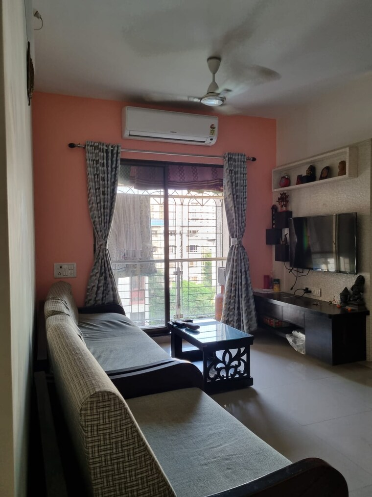 Living Room, mhada-chs 1 Bedroom 442 Sq.Ft. Apartment In Vasant Vihar Thane 8968766