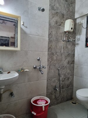 Bathroom in 1 BHK Apartment at Mhada CHS, Vasant Vihar – for Sale