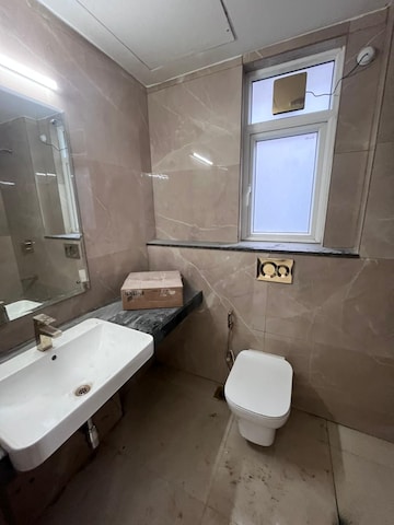 Bathroom in 3 BHK Apartment at Smart World Orchard, Sector 61 – for Rent