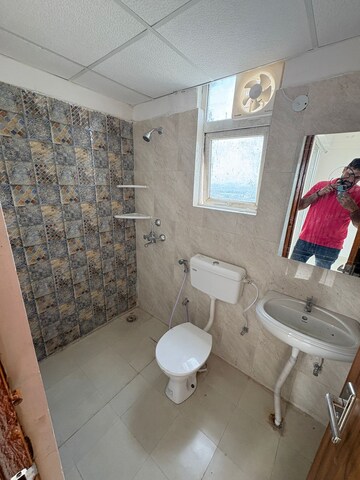 Bathroom in 2 BHK Apartment at Signature The Millennia 2, Sector 37d – for Rent