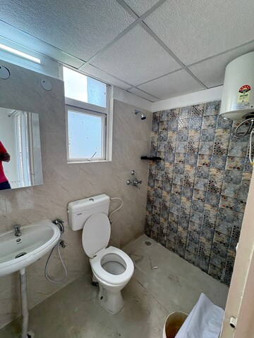 Bathroom in 2 BHK Apartment at Signature The Millennia 2, Sector 37d – for Rent