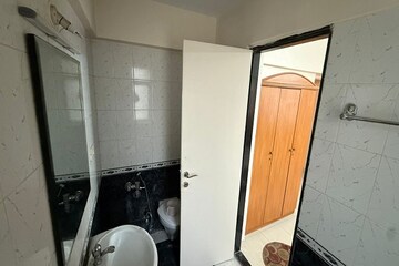 Bathroom in 2 BHK Apartment at Mahindra Lifespaces The Great Eastern Gardens, Kanjurmarg West – for Rent