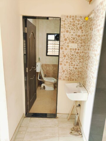 Bathroom in 1 BHK Builder Floor at Wadgaon Sheri – for Rent
