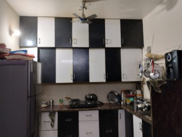 Kitchen in 3 BHK Builder Floor at Rohini Sector 21 – for Sale