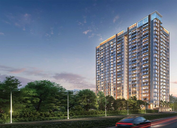 Exterior View, sheth-codename-younique 2 Bedroom 684 Sq.Ft. Apartment In Sion Mumbai 8968781