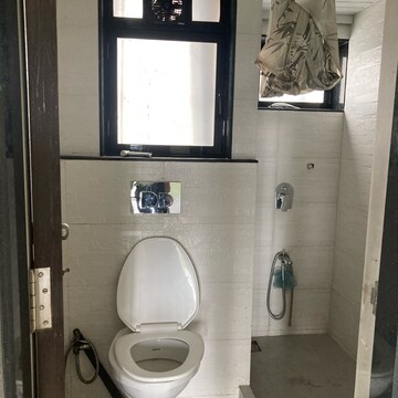 Bathroom in 2 BHK Apartment at Belscot Chs Ltd, Andheri West – for Rent