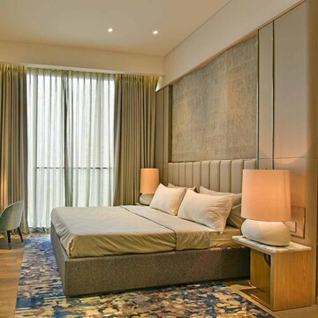 Bedroom in 4 BHK Apartment at Rustomjee Crown, Prabhadevi – for Rent
