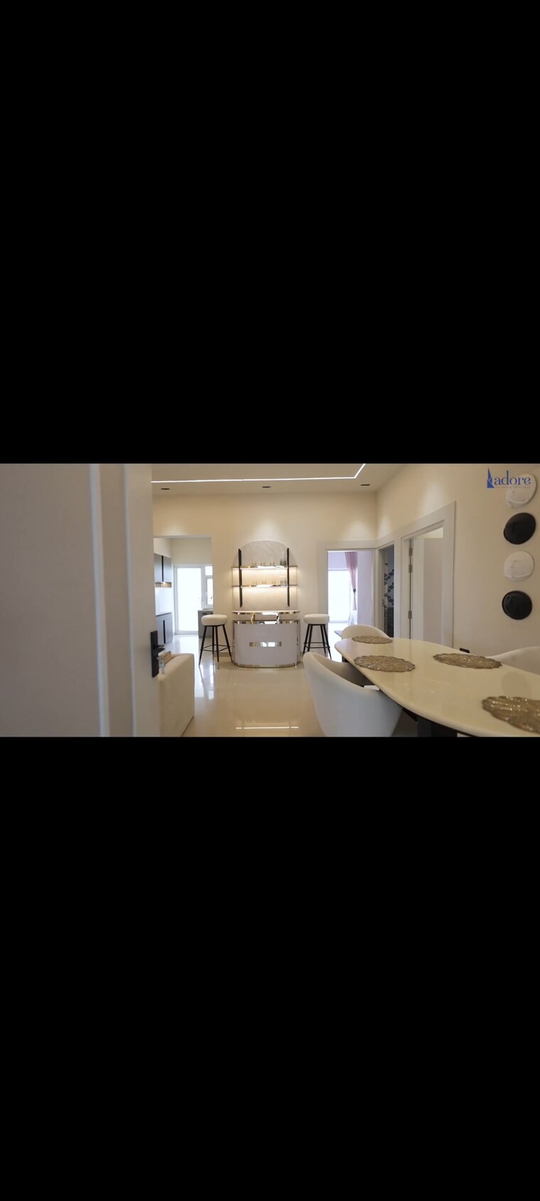 Living Room, sector 104 4 Bedroom 1800 Sq.Ft. Apartment In Sector 104 Faridabad 8968904