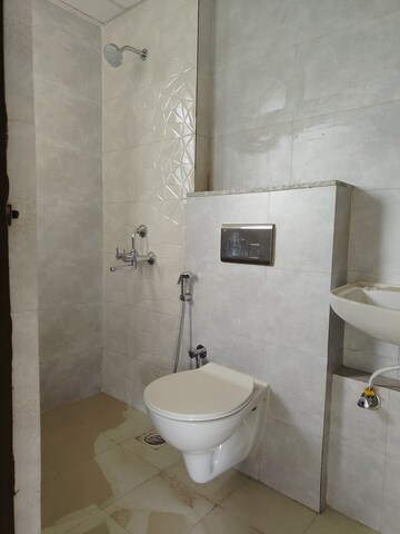 Bathroom in 1.5 BHK Apartment at Wadhwa Wise City, Old Panvel – for Rent