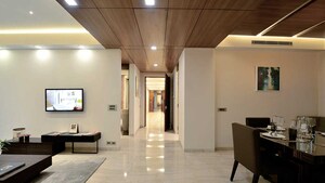 Building Lobby in 4 BHK Apartment at Ambience Tiverton, Sector 50 – for Sale