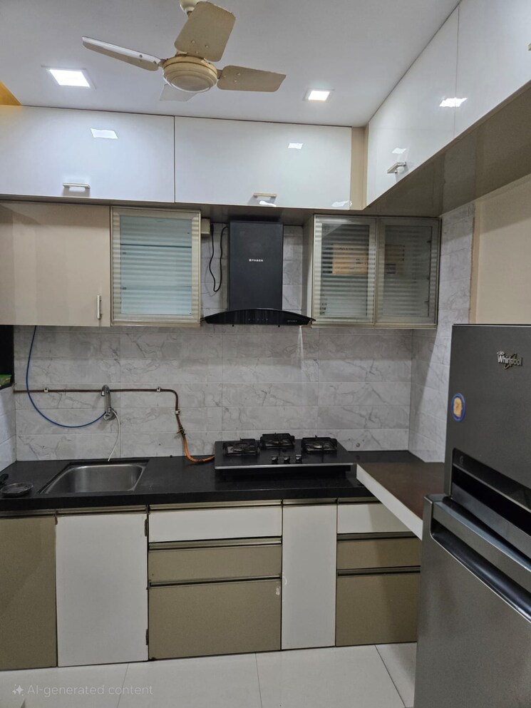 Kitchen, pebbles-i 2 Bedroom 1150 Sq.Ft. Apartment In Bavdhan Pune 8969145