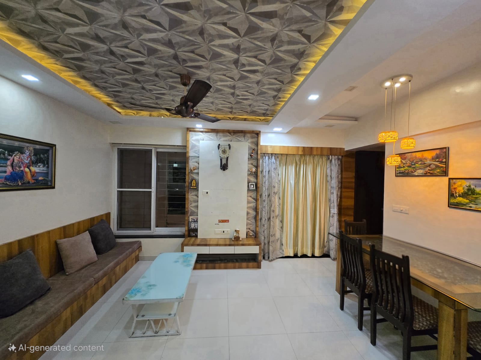 2 BHK + Study Room 1150 Sq.Ft. Apartment in Pebbles I