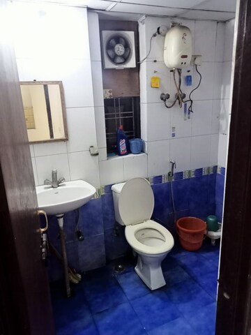 Bathroom in 2 BHK Apartment at Indrapuram – for Rent