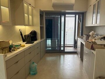 Kitchen in 3 BHK Apartment at Lodha The World Towers World One Tier 3 Trinity, Worli – for Rent