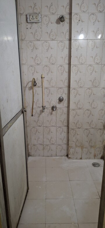 Bathroom in 1 BHK Apartment at Giriraj Gokulesh Dham, Ghansoli – for Rent