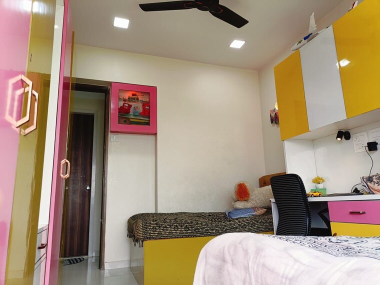 Bedroom, mahaavir-anmol 2 Bedroom 1000 Sq.Ft. Apartment In Ghansoli Navi Mumbai 8969225
