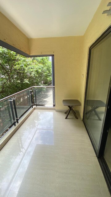 Balcony in 3 BHK Apartment at Clover Water Garden Apartment, Kalyani Nagar – for Rent