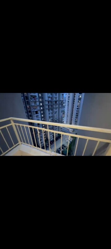 Balcony in 3 BHK Apartment at Supertech Ecovillage I, Sector 1 Greater Noida – for Rent