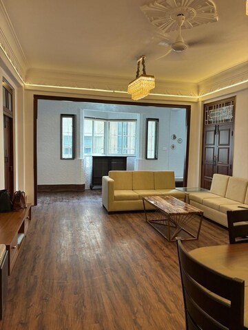 Living Room in 4 BHK Apartment at Prabhadevi – for Rent