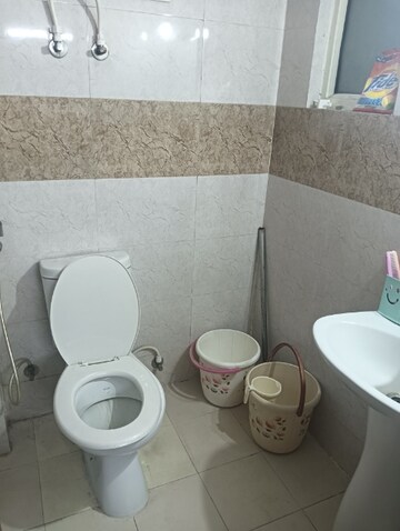 Bathroom in 2 BHK Apartment at Supertech Ecovillage I, Sector 1 Greater Noida – for Rent