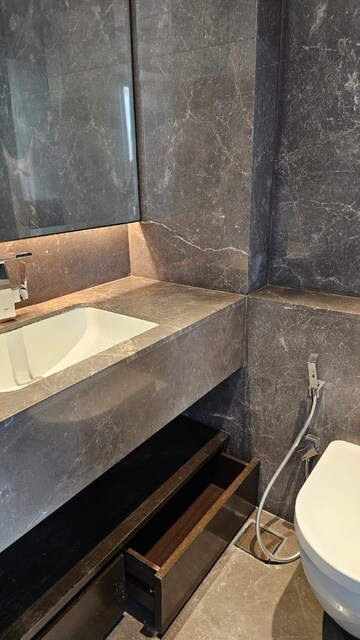 Kitchen in 4 BHK Apartment at Lodha Trump Tower, Worli – for Rent