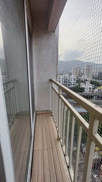 Balcony in 1 BHK Apartment at STG Atlantis, Panch Pakhadi – for Rent
