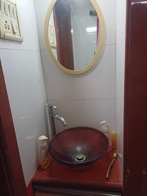 Bathroom in 1 RK Apartment at Nagari Niwara CHS, Goregaon East – for Sale