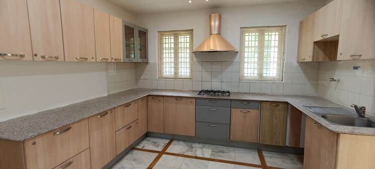 Kitchen, nk-urban-villas 4 Bedroom 6000 Sq.Ft. Villa In Gandipet Hyderabad 8969314