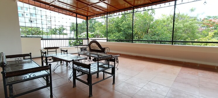 Balcony, nk-urban-villas 4 Bedroom 6000 Sq.Ft. Villa In Gandipet Hyderabad 8969314