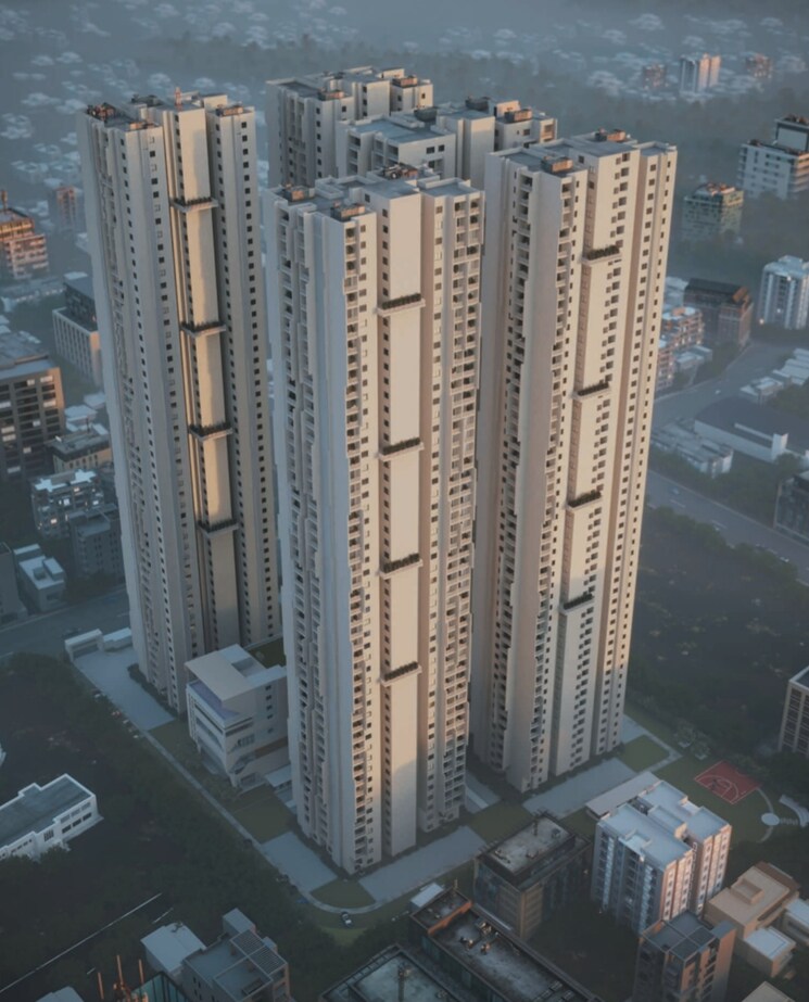 Exterior View, candeur-crescent 3 Bedroom 2567 Sq.Ft. Apartment In Serilingampally Hyderabad 8969321