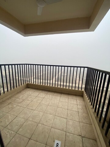 Balcony in 2.5 BHK Apartment at Gaur Yamuna City, Gaur Yamuna City – for Rent