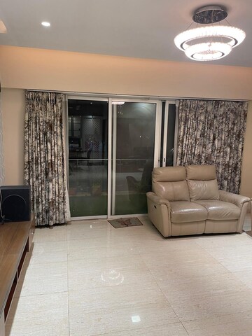 Living Room in 2 BHK Apartment at Lodha Belmondo, Gahunje – for Rent