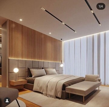 Bedroom in 4 BHK Apartment at Igi Airport Area – for Sale