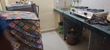 Kitchen in 1 RK Apartment at Aagan Society, Ghansoli – for Rent