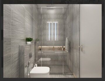 Bathroom in 2 BHK Apartment at Dosti Lotus, Wadala – for Sale