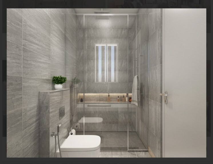 Bathroom, dosti-lotus 2 Bedroom 900 Sq.Ft. Apartment In Wadala Mumbai 8969477