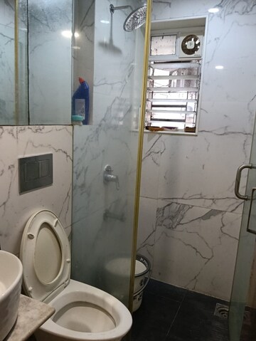 Bathroom in 2 BHK Apartment at Silver Mist CHS, Versova – for Rent