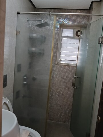 Bathroom in 2 BHK Apartment at Silver Mist CHS, Versova – for Rent