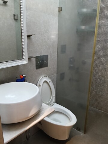 Bathroom in 2 BHK Apartment at Silver Mist CHS, Versova – for Rent
