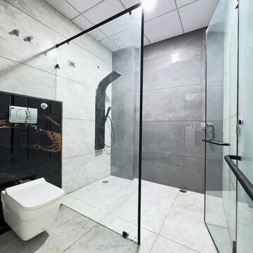 Bathroom in 3 BHK Apartment at Mahavir Enclave 1 – for Sale