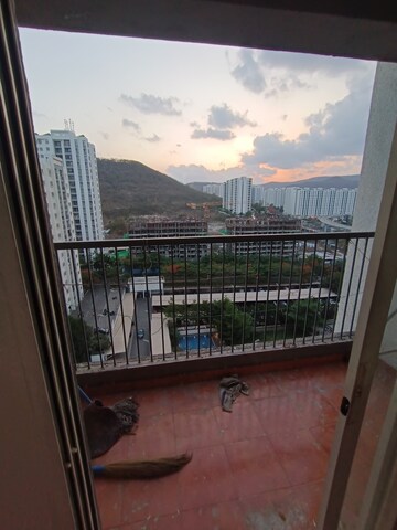 Balcony in 2 BHK Apartment at TCG The Cliff Garden, Hinjewadi – for Rent
