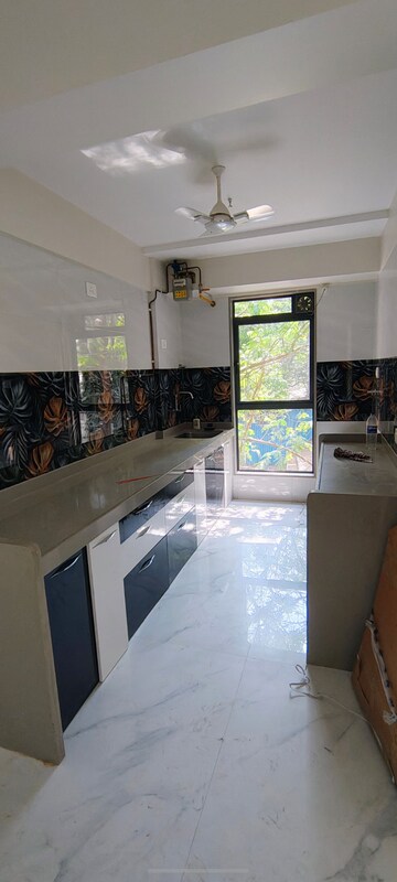 Kitchen in 3 BHK Apartment at Gurukrupa Divyam, Ghatkopar East – for Rent