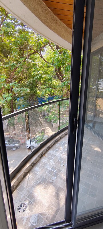 Balcony in 3 BHK Apartment at Gurukrupa Divyam, Ghatkopar East – for Rent