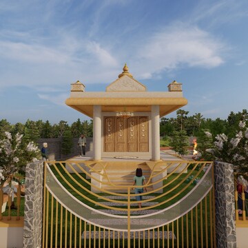  Plot – Exterior View View at The Riyasat Sankalp, Chouk - for Sale
